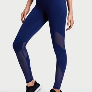 Victoria Sport | Knockout by Victoria’s Secret, Cobalt Blue Mesh Leggings | Sz M